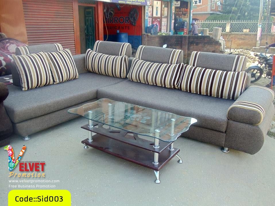 You are currently viewing Sid003 Corner Sofa  in Gray
