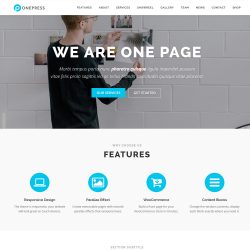 Onepress – Beautiful Company Website