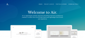 Portfolio Air – Best Creative Office Portfolio WordPress Theme